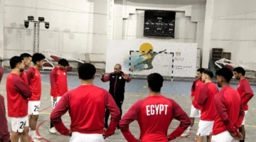 منتخب الصالات يضم وجوهًا جديدة في تدريبات إستاد القاهرة الدولي